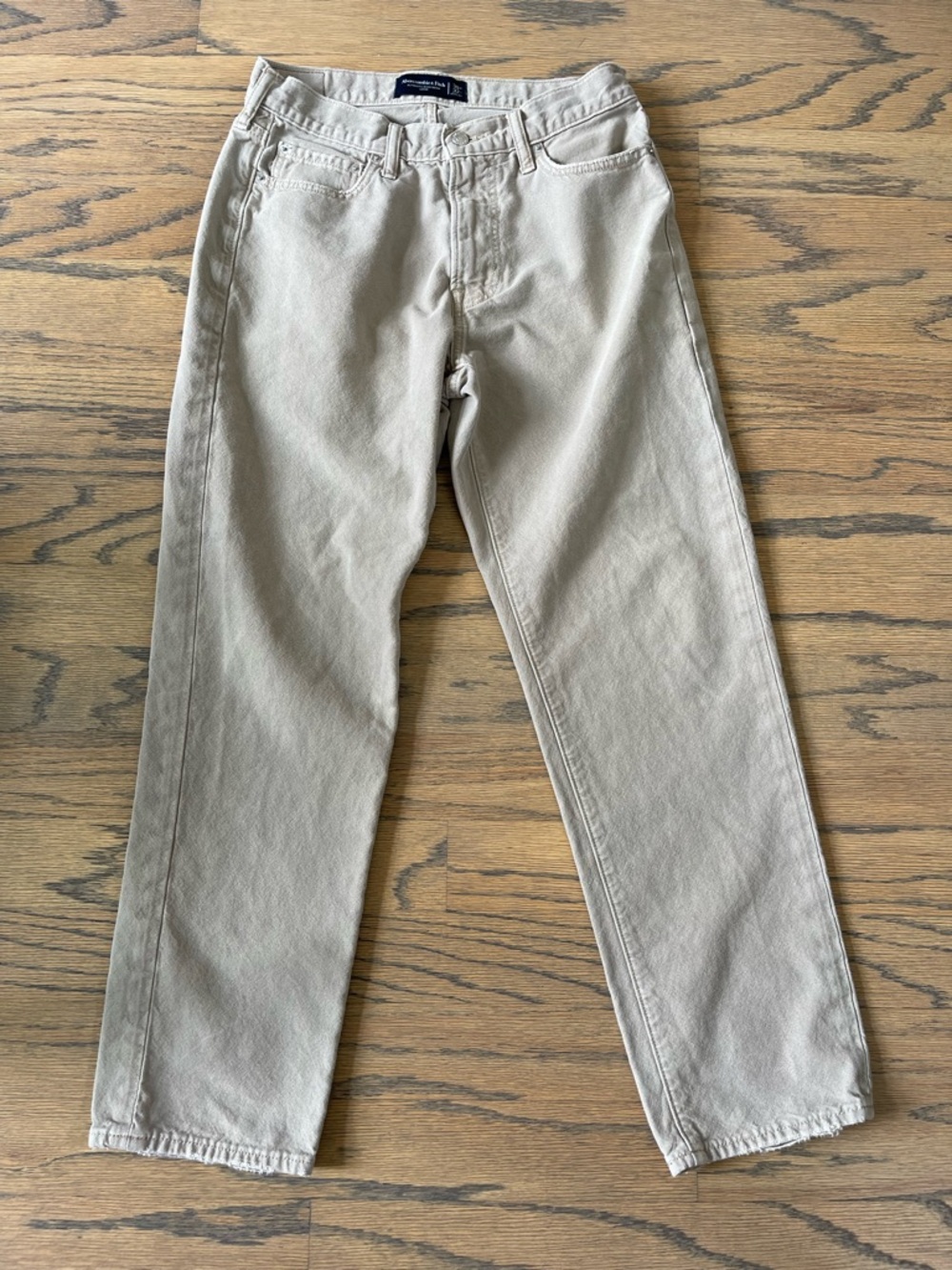 Abercrombie & Fitch Men's Athletic Rigid Denim Loose Jeans 30x32